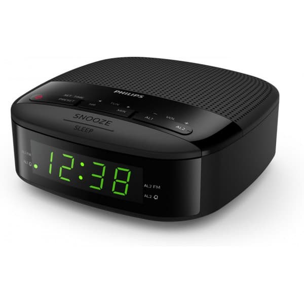 Philips TAR3205/12 vækkeur, sort