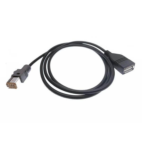 USB-kontakt med 100 cm kabel og kobberkjerne for Suzuki/Subaru CD/Radio