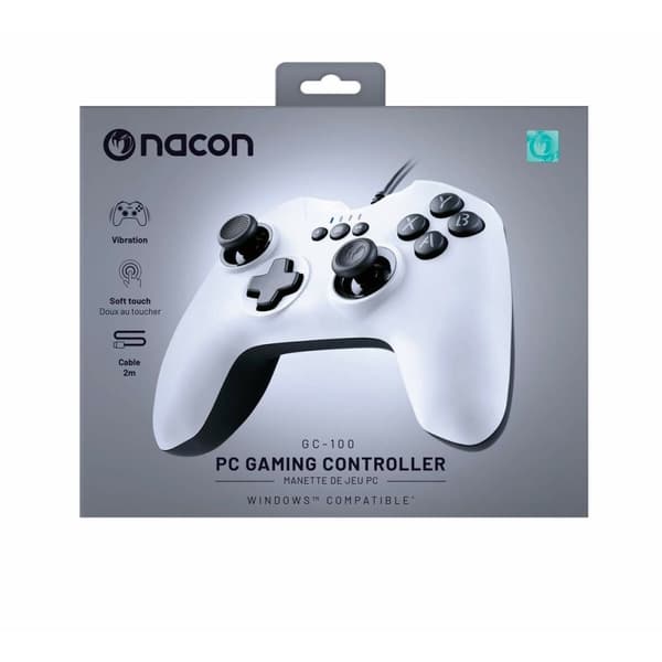 Videospil-konsol joystick Nacon PCGC-100WHITE