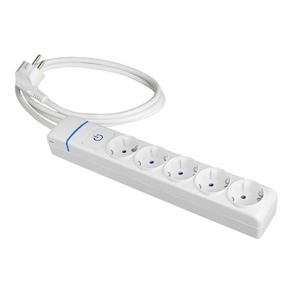 Forgrener - 5 Kontakter med Svitsj Solera 8015pil 250 V 16 A (1,5 m)