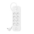 Miniatyrbilde 1 av 3: Forgrener - 8 Kontakter med Svitsj Belkin SRB004VF2M (2 m)