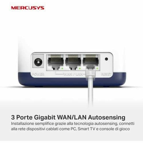 Adgangspunkt Mercusys Halo H50G 1300 Mbps Mesh