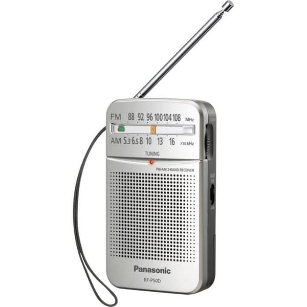 PANASONIC RF-P50DEG bärbar radio - FM/MW - Digital radiomottagare - 150 mW