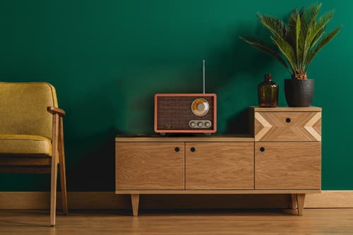 AD 1171 Retro Radio Bluetoothilla