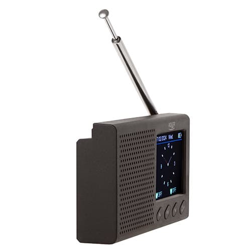 AD 1198 kannettava radio - LCD - FM - Bluetooth - Kello