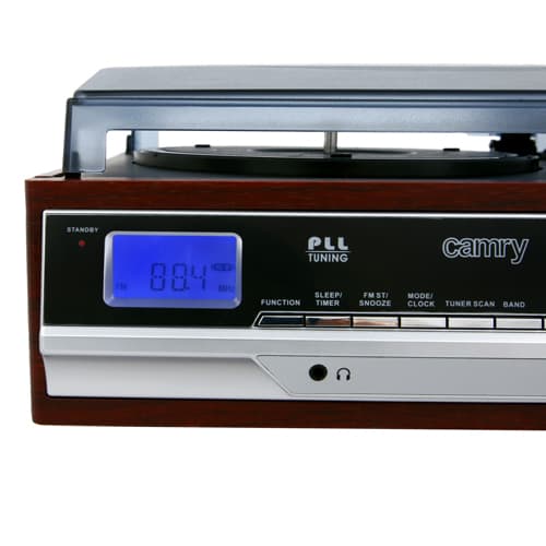CR 1168 skivspelare med radio och Bluetooth / MP3 / USB / SD / Inspelning