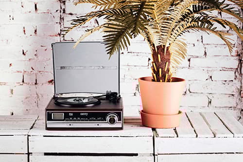 CR 1168 skivspelare med radio och Bluetooth / MP3 / USB / SD / Inspelning
