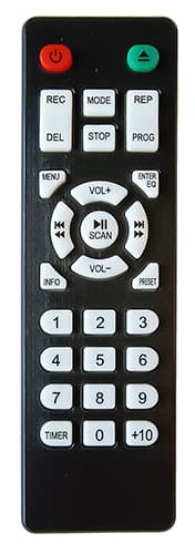 CR 1182 Retro Radio med Bluetooth