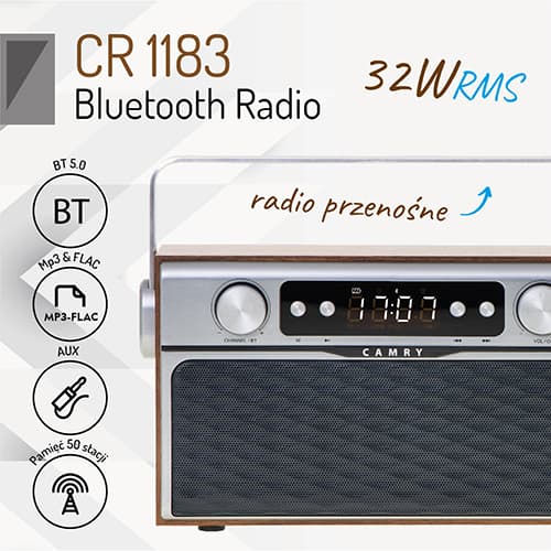 CR 1183 Bluetooth-radio