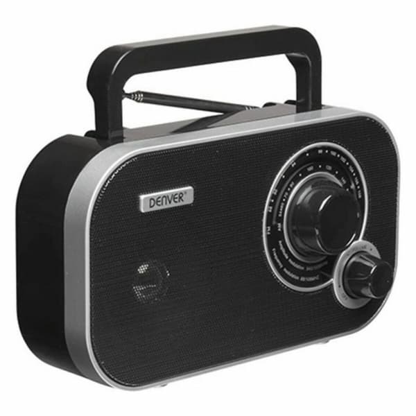 BRUGT Radio AM/FM Denver Electronics Sort (Refurbished B)