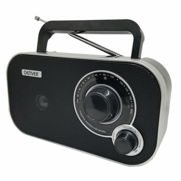 BRUGT Radio AM/FM Denver Electronics Sort (Refurbished B)