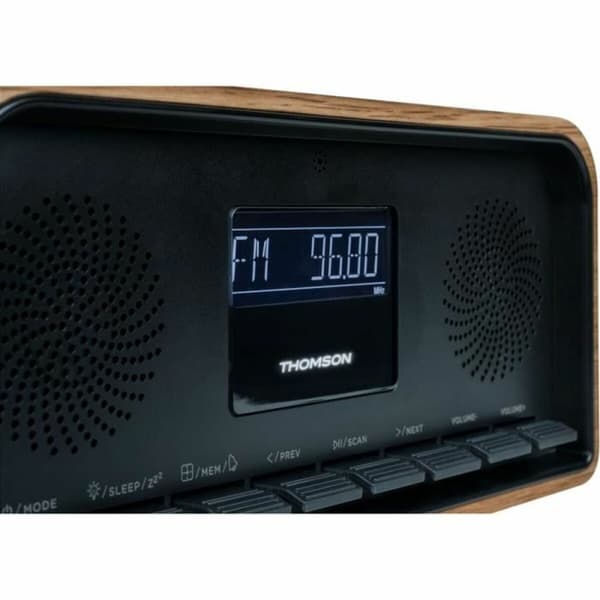 Radio Thomson Vintage Cosy Brun noir Vintage