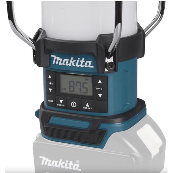 Radio med sladdlös LED-lampa 14,4/18v LXT - MAKITA - Utan batteri eller laddare - DMR055