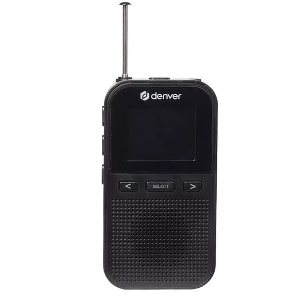 Denver DAB+ FM-radio DAH-126MK2 med färgdisplay och alarm