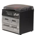 Miniatyrbilde 2 av 8: Denver Stereoanlegg med platespiller, kassettspiller, CD-spiller og radio MRD-166