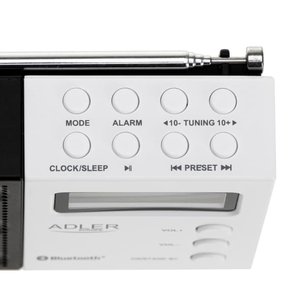 Adler FM-radio med PLL, Bluetooth och USB/SD-uppspelning