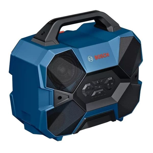 Trådlös Bluetooth-högtalare - BOSCH PROFESSIONAL - GPB 18V-6 C - Bluetooth 5.4 - Multi-Högtalar Ljud - USB-C