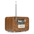 Miniatyrbild 10 av 11: Audizio Milan bärbar DAB-radio med Bluetooth, FM-radio och batteri - Silver