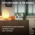 Miniatyrbild 8 av 11: Audizio Vieste DAB+ Radio med Subwoofer - Vit