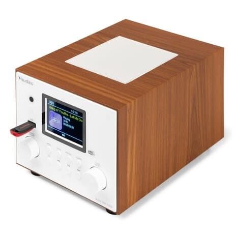 Audizio Vieste DAB+ Radio med Subwoofer - Vit