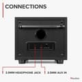 Miniatyrbild 5 av 11: Audizio Vieste DAB+ Radio med Subwoofer - Svart