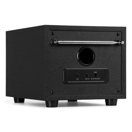Audizio Vieste DAB+ Radio med Subwoofer - Svart