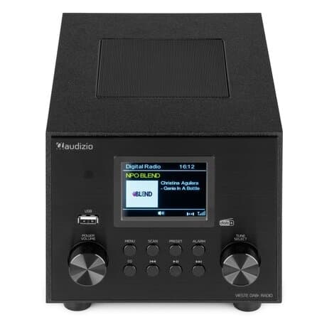 Audizio Vieste DAB+ Radio med Subwoofer - Svart