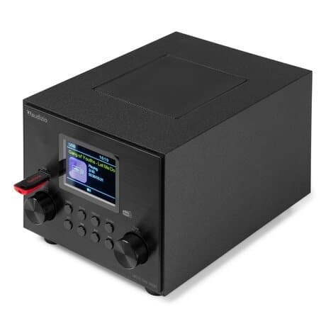 Audizio Vieste DAB+ Radio med Subwoofer - Svart