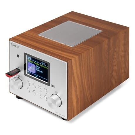 Audizio Vieste DAB+ Radio med Subwoofer - Silver