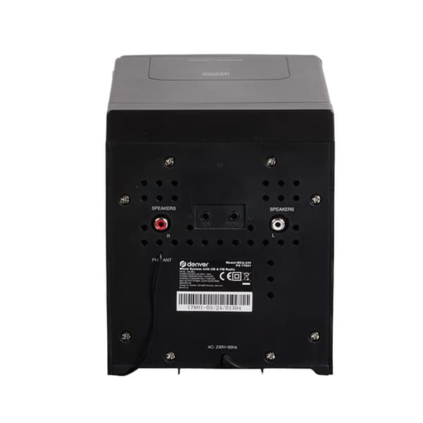 Denver MCA-240 microstereo med CD-spelare och FM-radio
