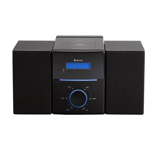 Denver MCA-240 mikrostereo, jossa on CD-soitin ja FM-radio