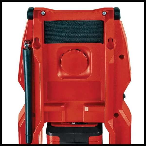 Einhell trådlös radio TC-CR 18 Li BT - Solo (18V, LCD-skärm, Bluetooth, AM- och FM-frekvens) Levereras utan batteri eller laddare.