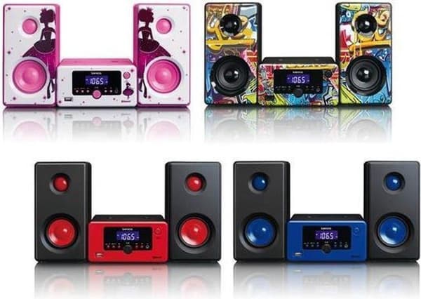 Lenco MC-020 - Stereoset med radio, Bluetooth, USB och AUX-ingång - Princess