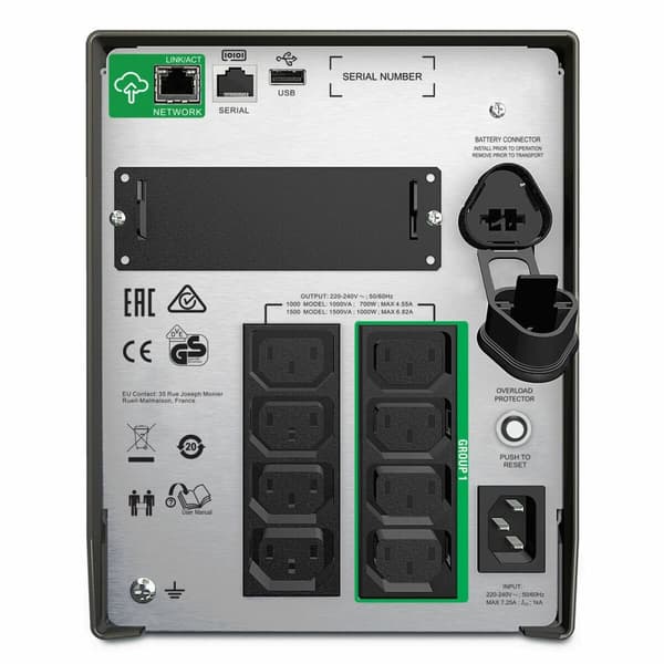 System til Uafbrydelig Strømforsyning Interaktivt UPS APC SMT1000IC