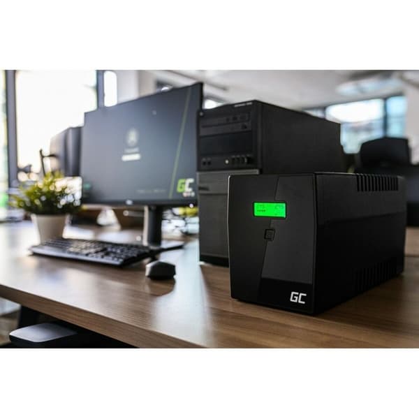 System til Uafbrydelig Strømforsyning Interaktivt UPS Green Cell UPS02 480 W