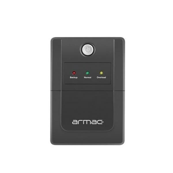 System til Uafbrydelig Strømforsyning Interaktivt UPS Armac H/650E/LED/V2 390 W Sort