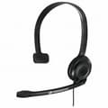 Miniatyrbillede 1 af 2: Hovedtelefoner med mikrofon Sennheiser 504194 Sort