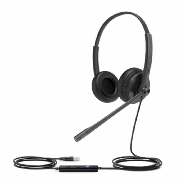 Kuulokkeet Yealink UH34 DUAL UC Musta