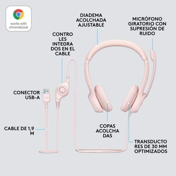 Hodetelefoner Logitech 981-001281