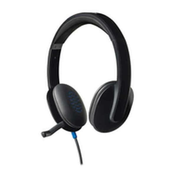 Pelikuuloke mikrofonilla Logitech H540 Musta