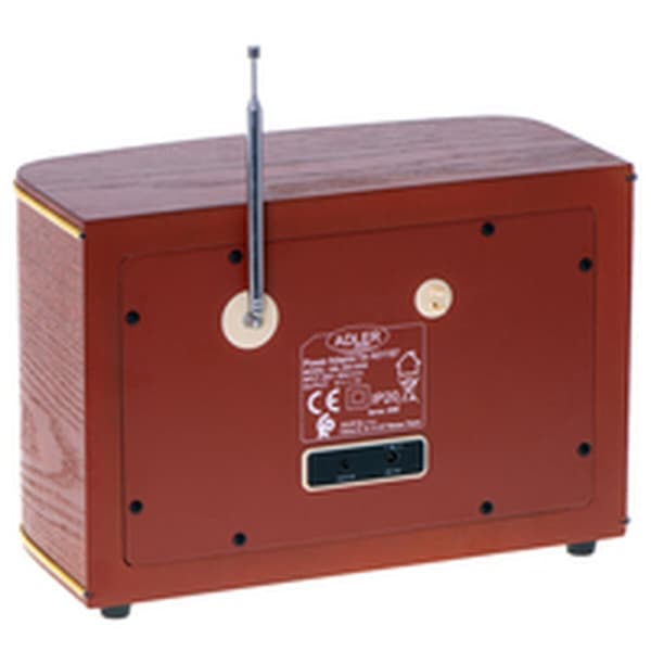 Radio Adler AD 1187 Ruskea Puu