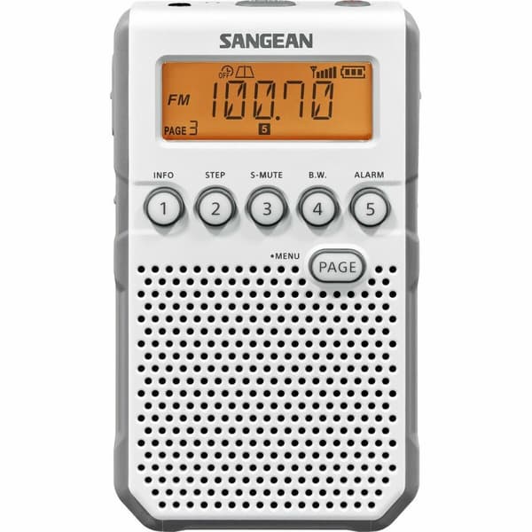 BRUGT Radio Sangean Hvid (Refurbished A)
