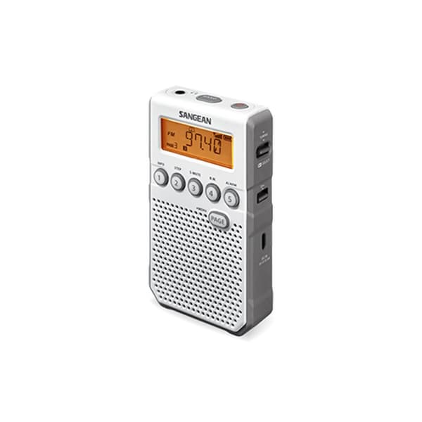 BRUGT Radio Sangean Hvid (Refurbished A)