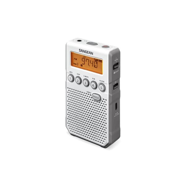 BRUGT Radio Sangean Hvid (Refurbished A)