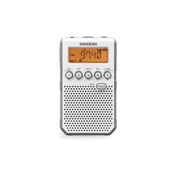 BRUGT Radio Sangean Hvid (Refurbished A)