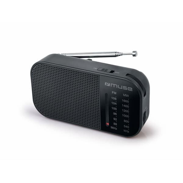 Radio Muse M-025 R Sort (Sort) Gaveæske (Gaveæske)