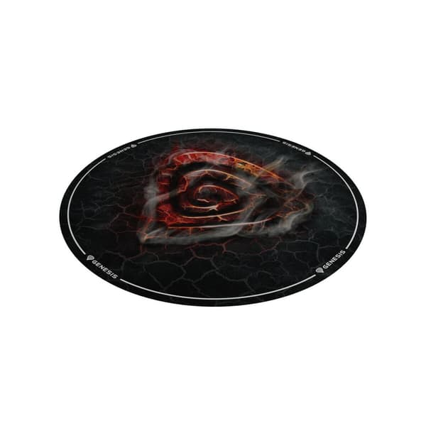 Gaming måtte Genesis Tellur 400 - Lava Ø 100 cm Klæde Cirkulær