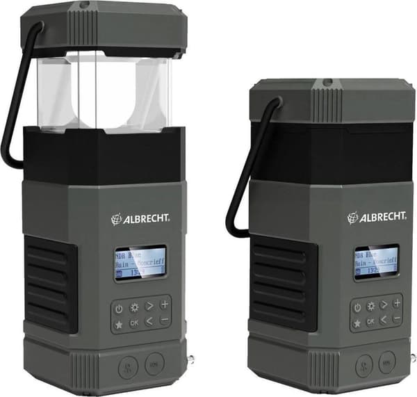 Albrecht DR 114 DAB+ ulkoreitin radio (27912) musta