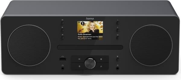 Hama DIR1570CBT - DAB+ radio - 10 wattia (yhteensä) - harmaa musta (00054253)