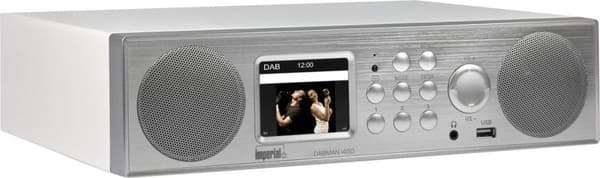 Imperial DABMAN i450 radio kannettava analoginen ja digitaalinen hopea